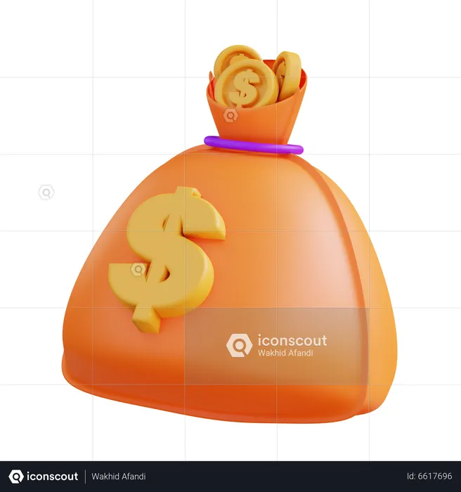 Dollarsack  3D Icon