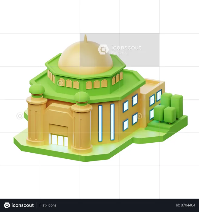 Dome  3D Icon