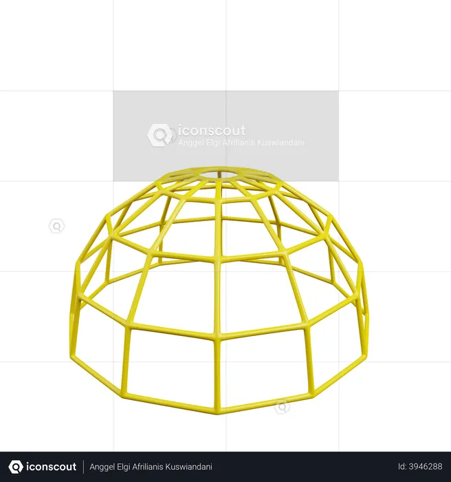 Dome Climber  3D Illustration