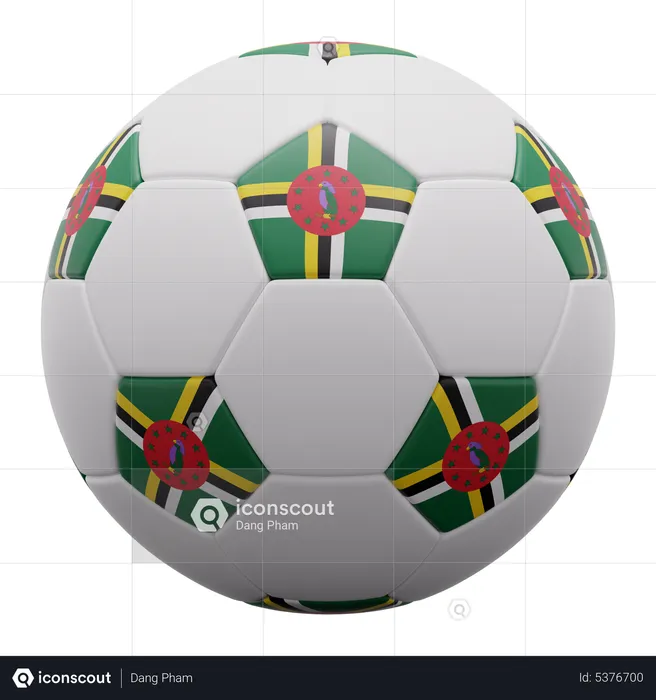 Dominica Ball  3D Icon