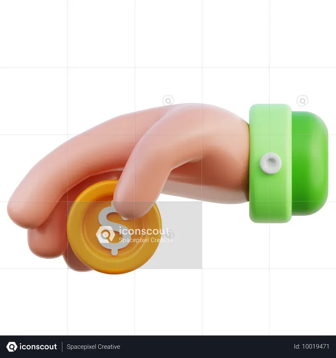 Donación  3D Icon