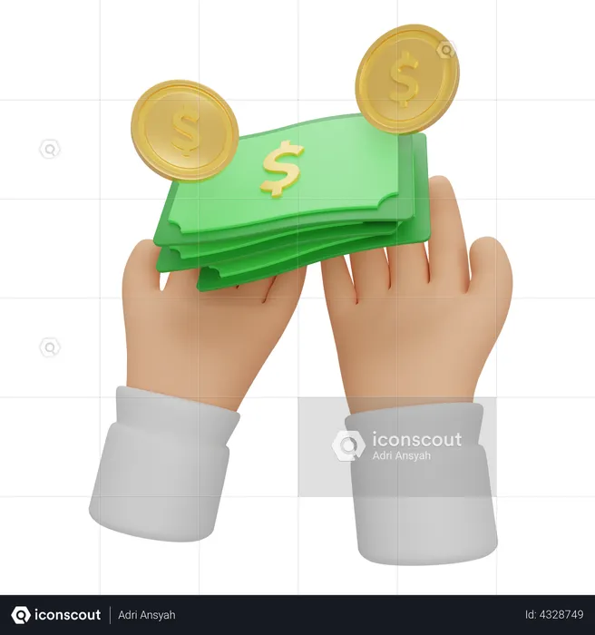 Donación  3D Icon