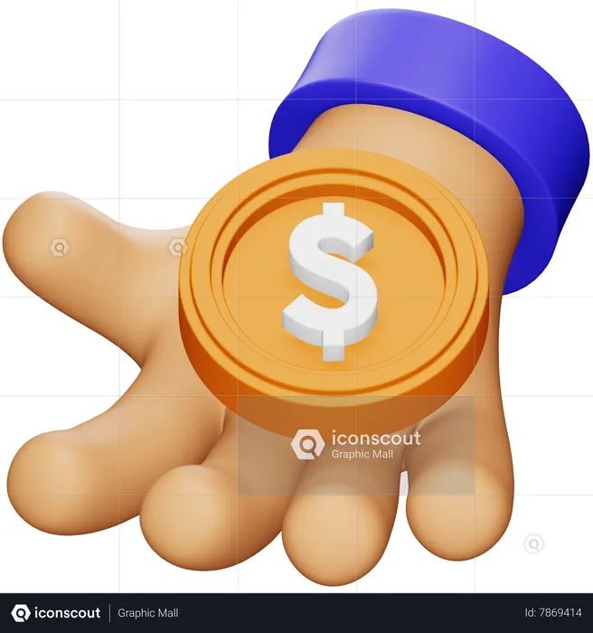 Donación  3D Icon