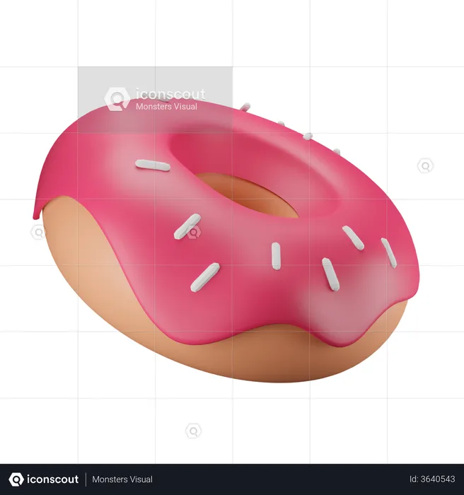 Donas  3D Illustration