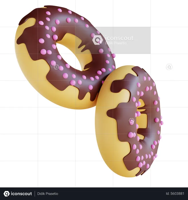 Donas  3D Icon