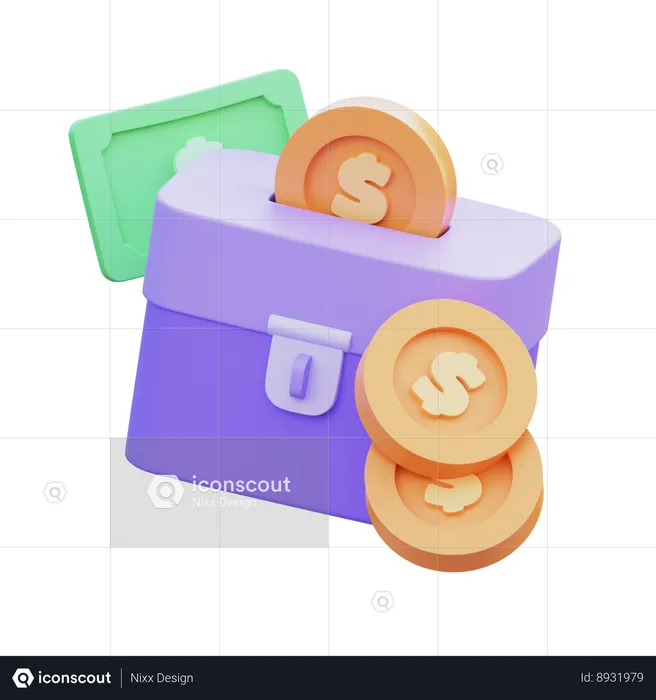Donate Box  3D Icon