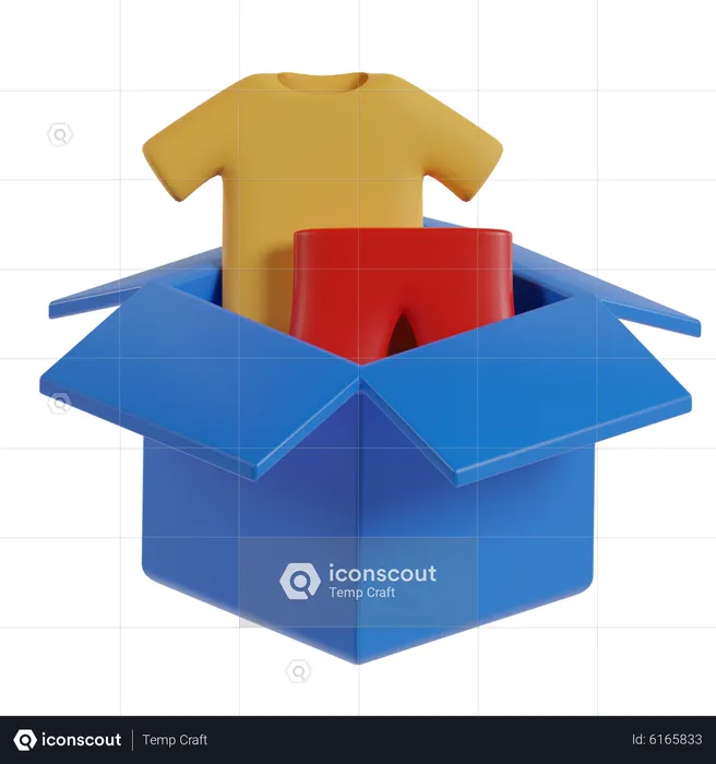 Donate Clothes  3D Icon