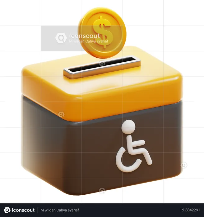 DONATION  3D Icon