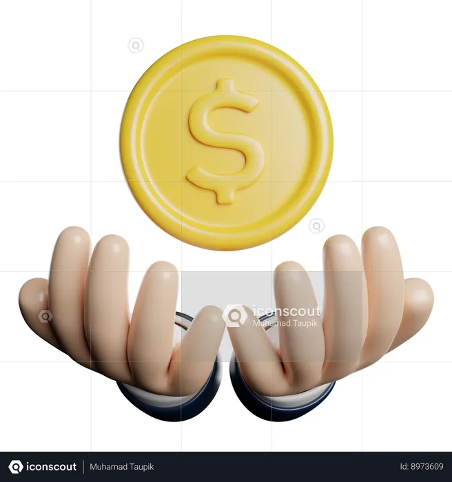 Donation  3D Icon