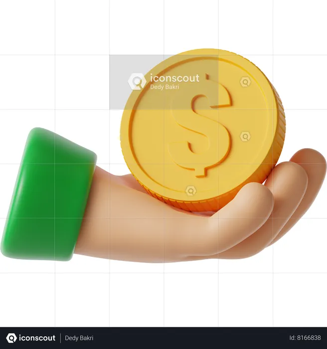 Donation  3D Icon