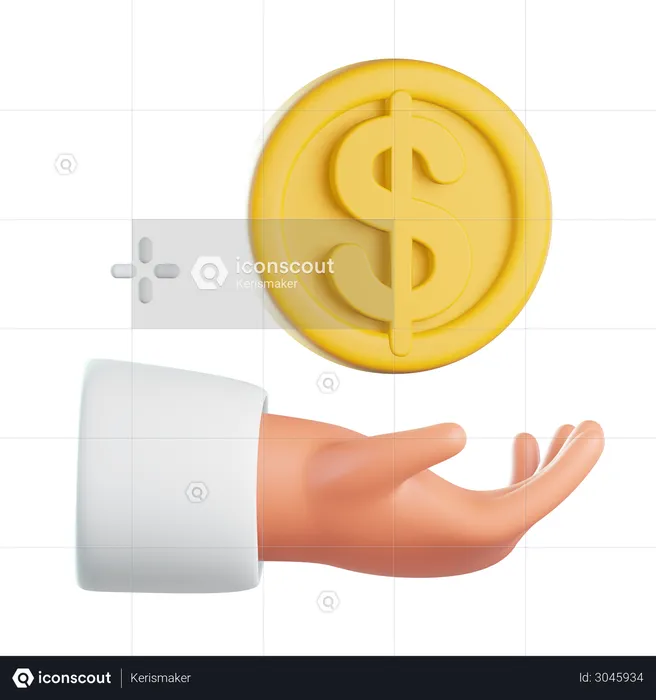 Donation Infaq  3D Icon