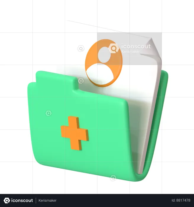 Données des patients  3D Icon