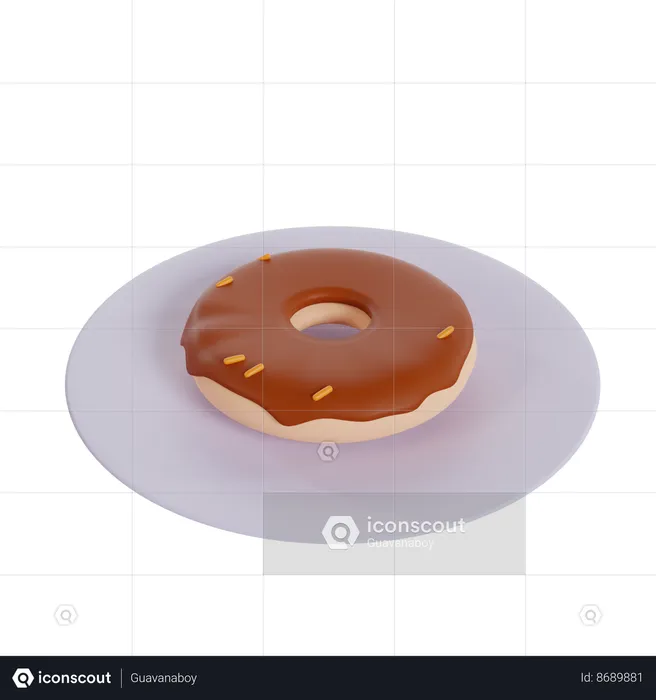 Rosquinha  3D Icon