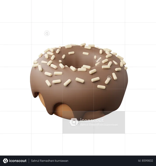 Rosquinha  3D Icon