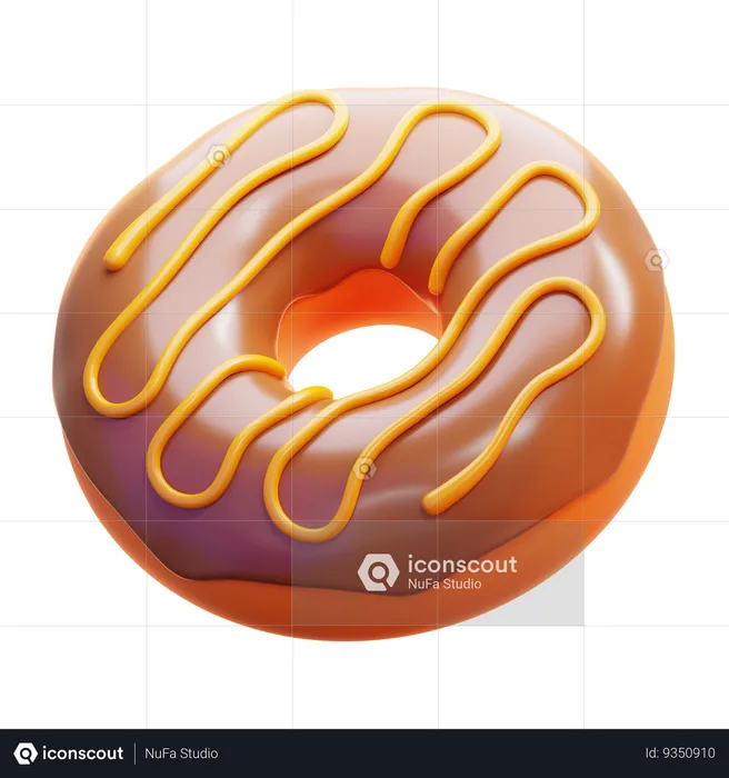 Rosquinha  3D Icon