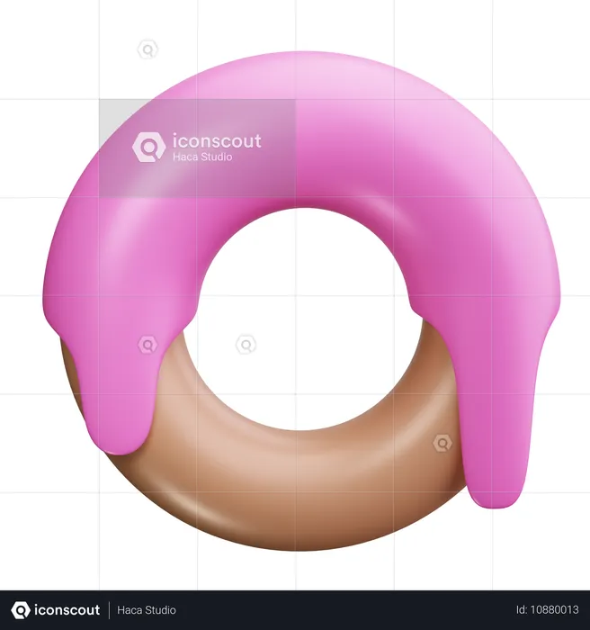 Rosquilla  3D Icon