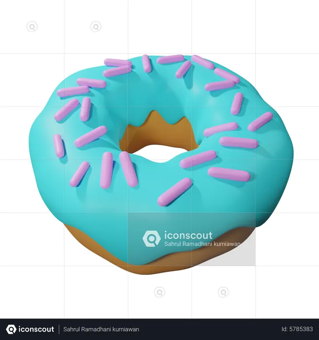 Donut  3D Icon