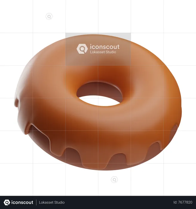 Donut  3D Icon