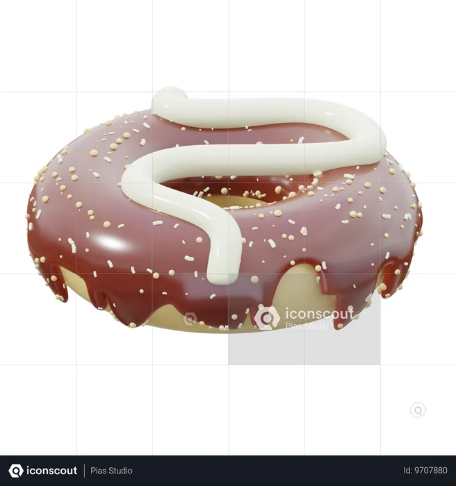 Donut  3D Icon