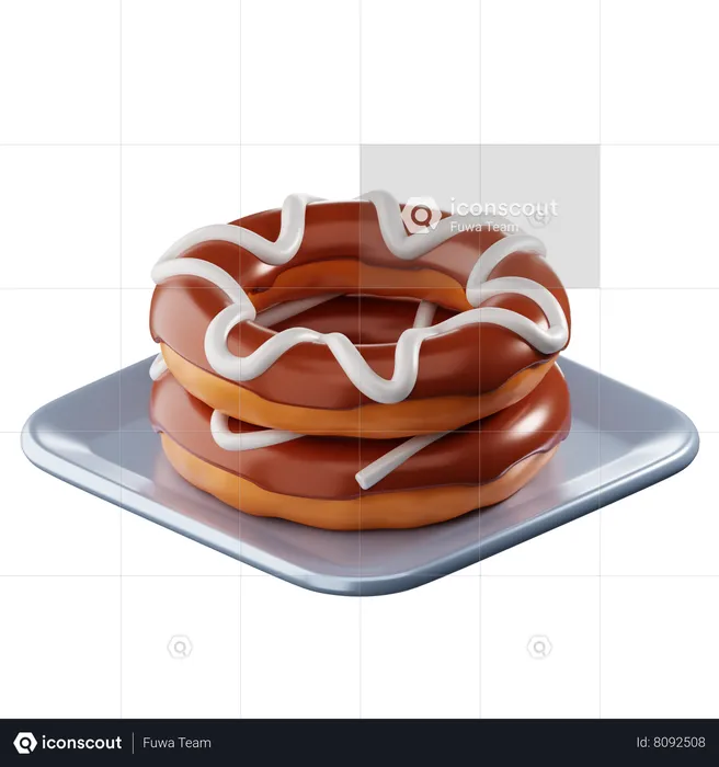 Donut  3D Icon