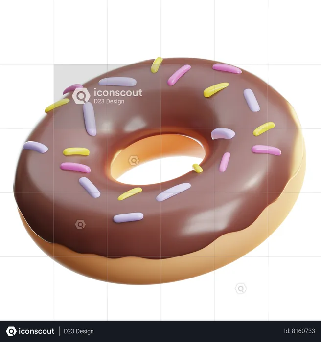 Donut  3D Icon