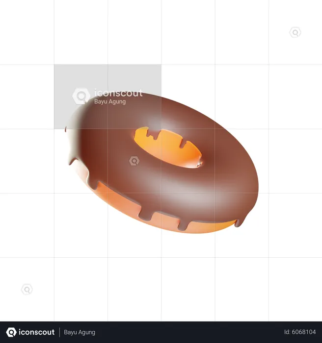 Donut  3D Icon