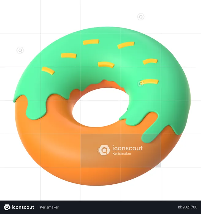 Donut  3D Icon