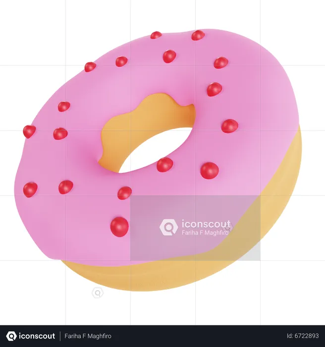 Donut  3D Icon