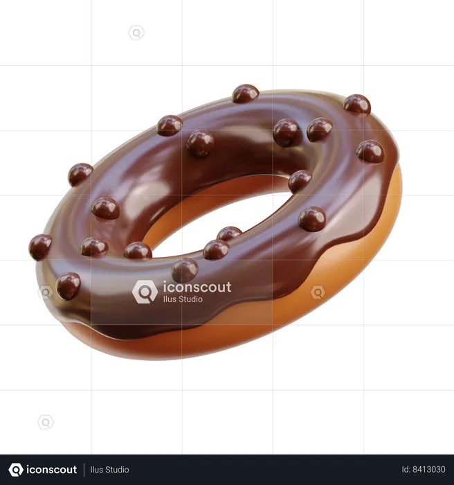 Donut  3D Icon