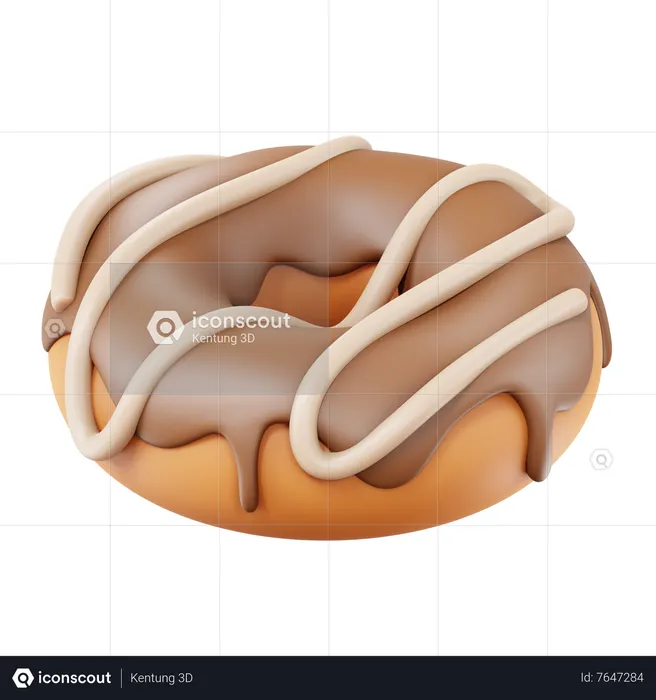 Donut  3D Icon