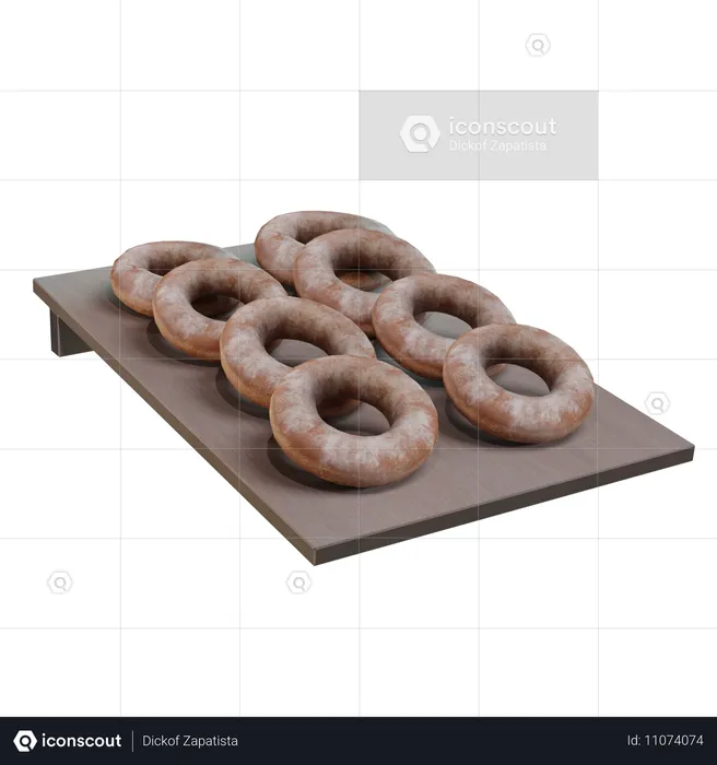 Donut  3D Icon