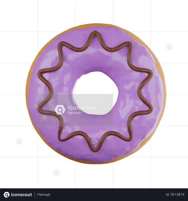 Donut  3D Icon