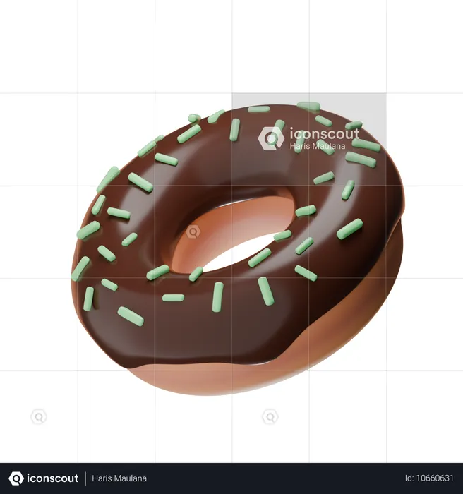 Donut  3D Icon