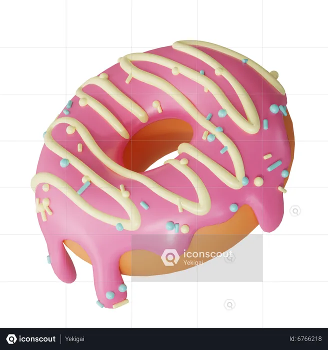 Donut  3D Icon