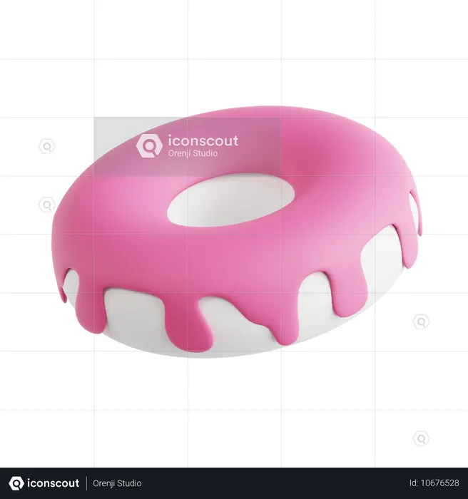 Donut  3D Icon