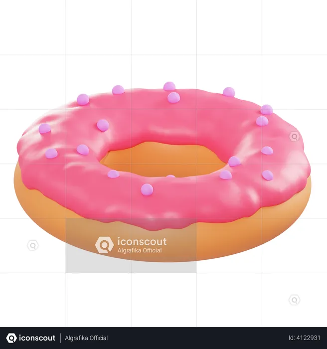 Donut  3D Illustration