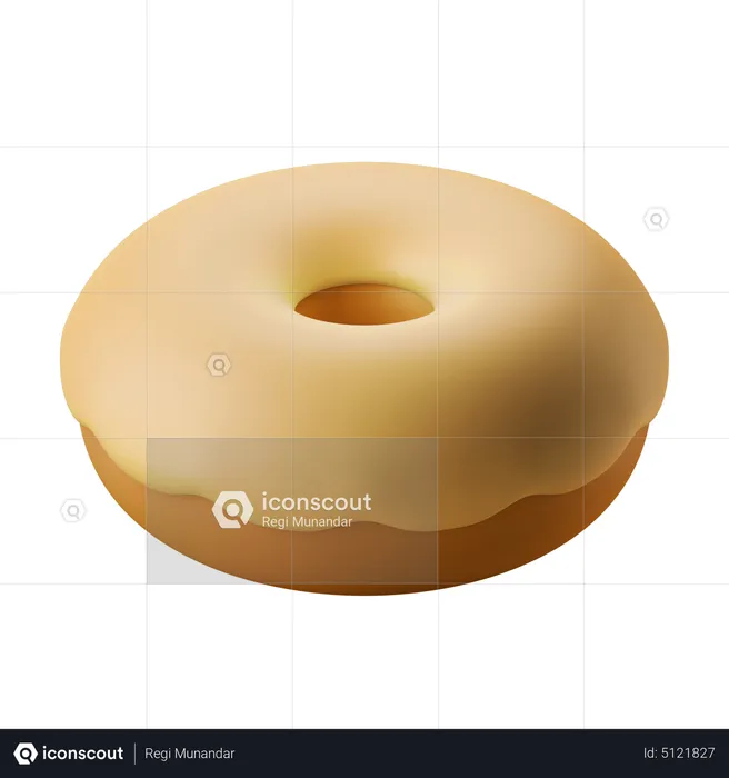 Rosquilla  3D Icon