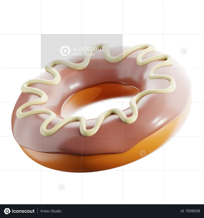 Donut  3D Icon