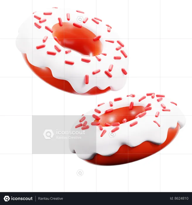 Donuts  3D Icon