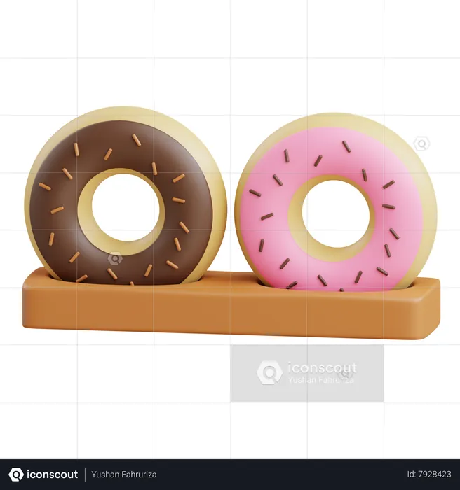 Donuts  3D Icon