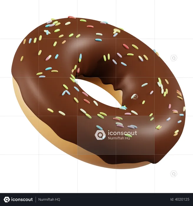 Donuts  3D Illustration