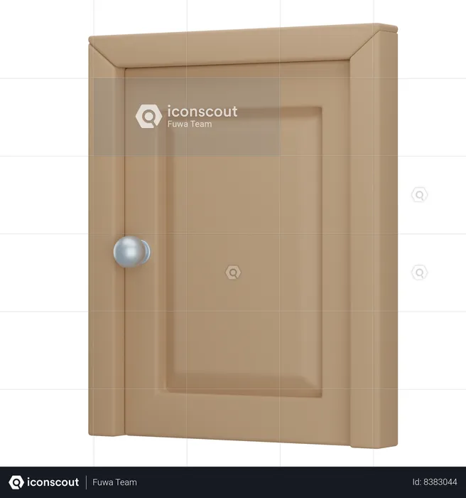 Door  3D Icon
