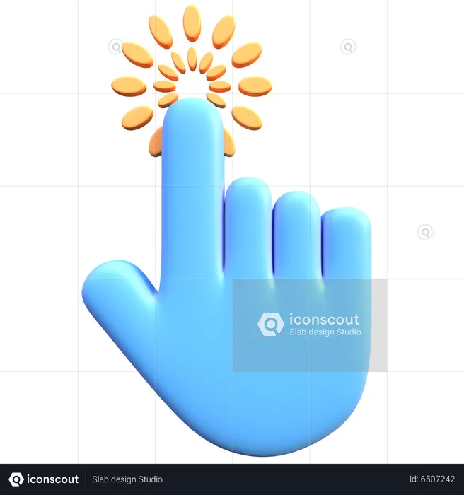 Doppelklicken Sie auf den Cursor  3D Icon