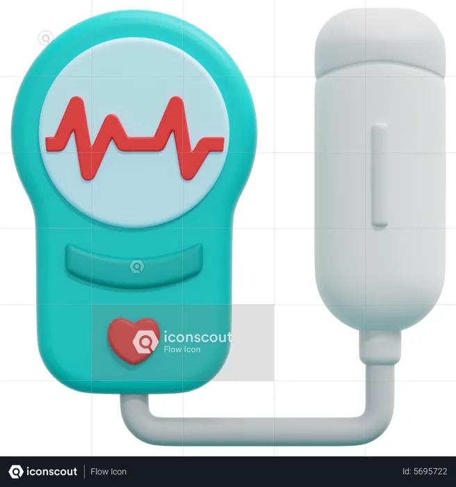 Doppler Fetal Monitor  3D Icon