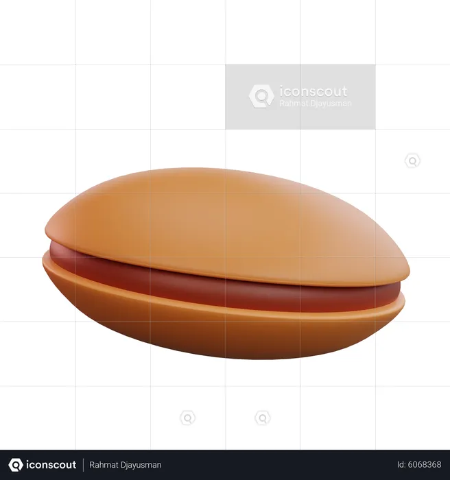 Dorayaki  3D Icon