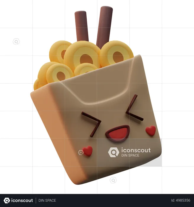 Dorayaki Emoji 3D Icon