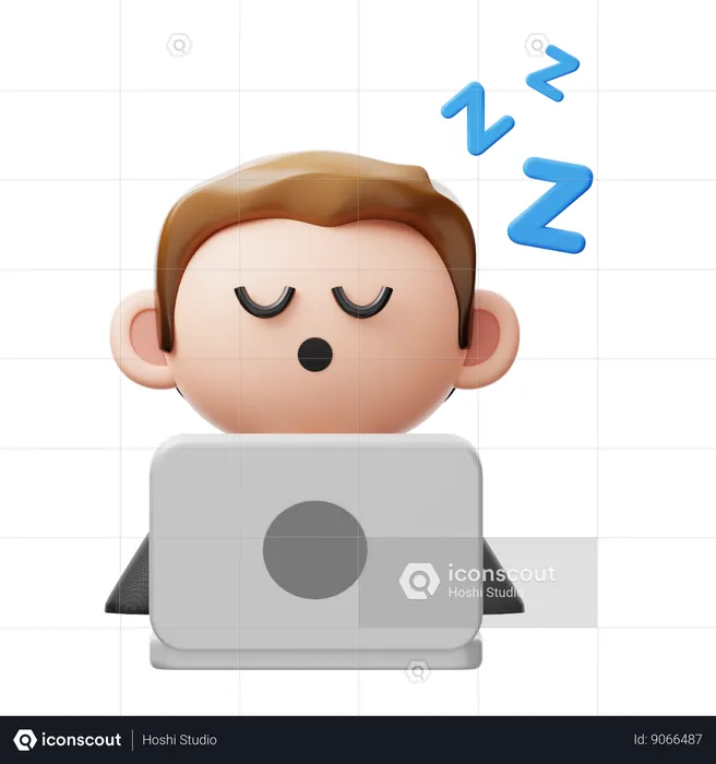 Dormir  3D Icon