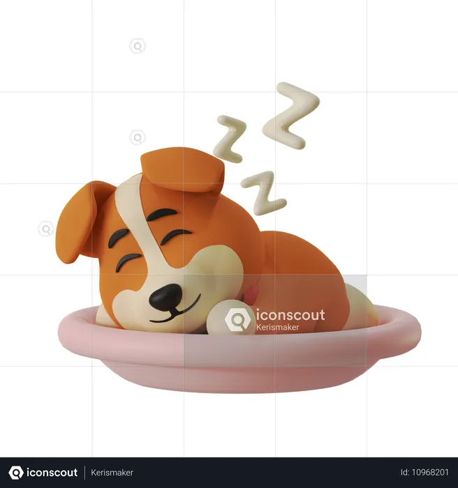 Dormir  3D Icon