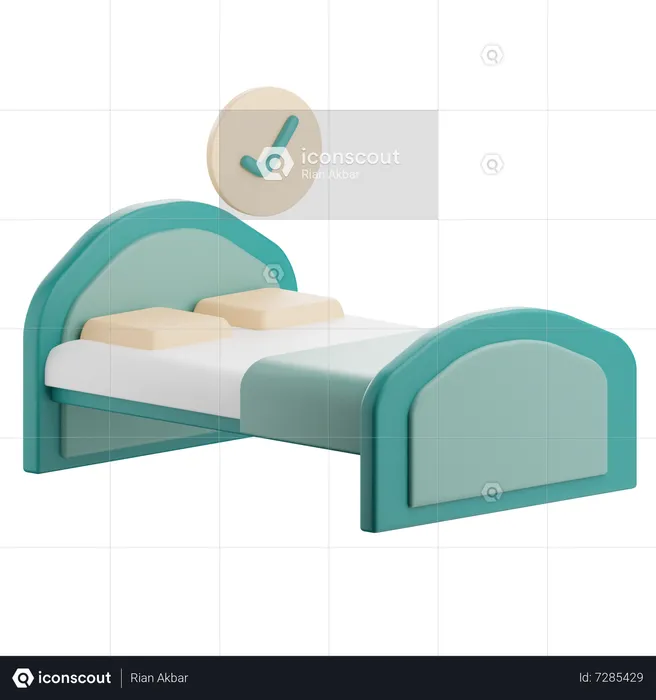 Dormir  3D Icon