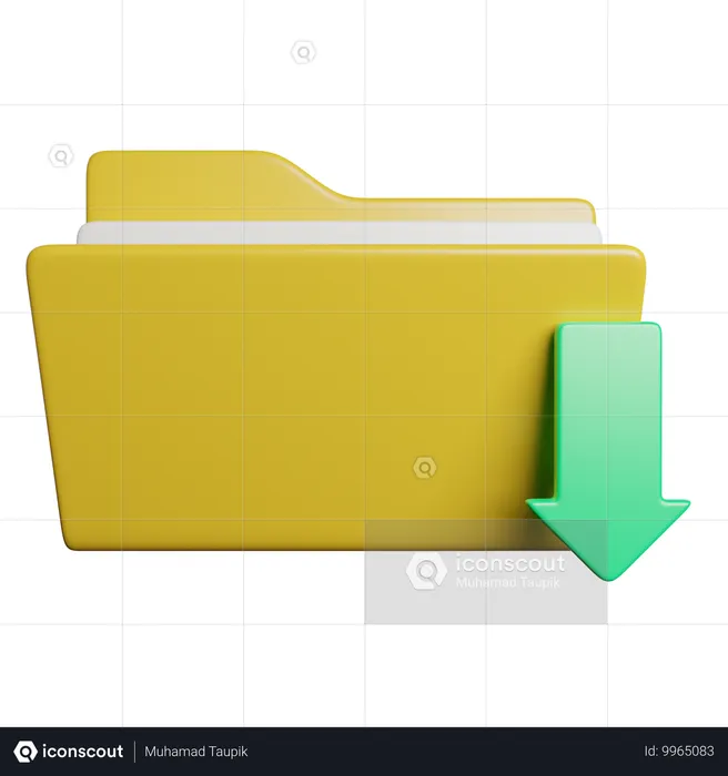 Dossier de téléchargement  3D Icon